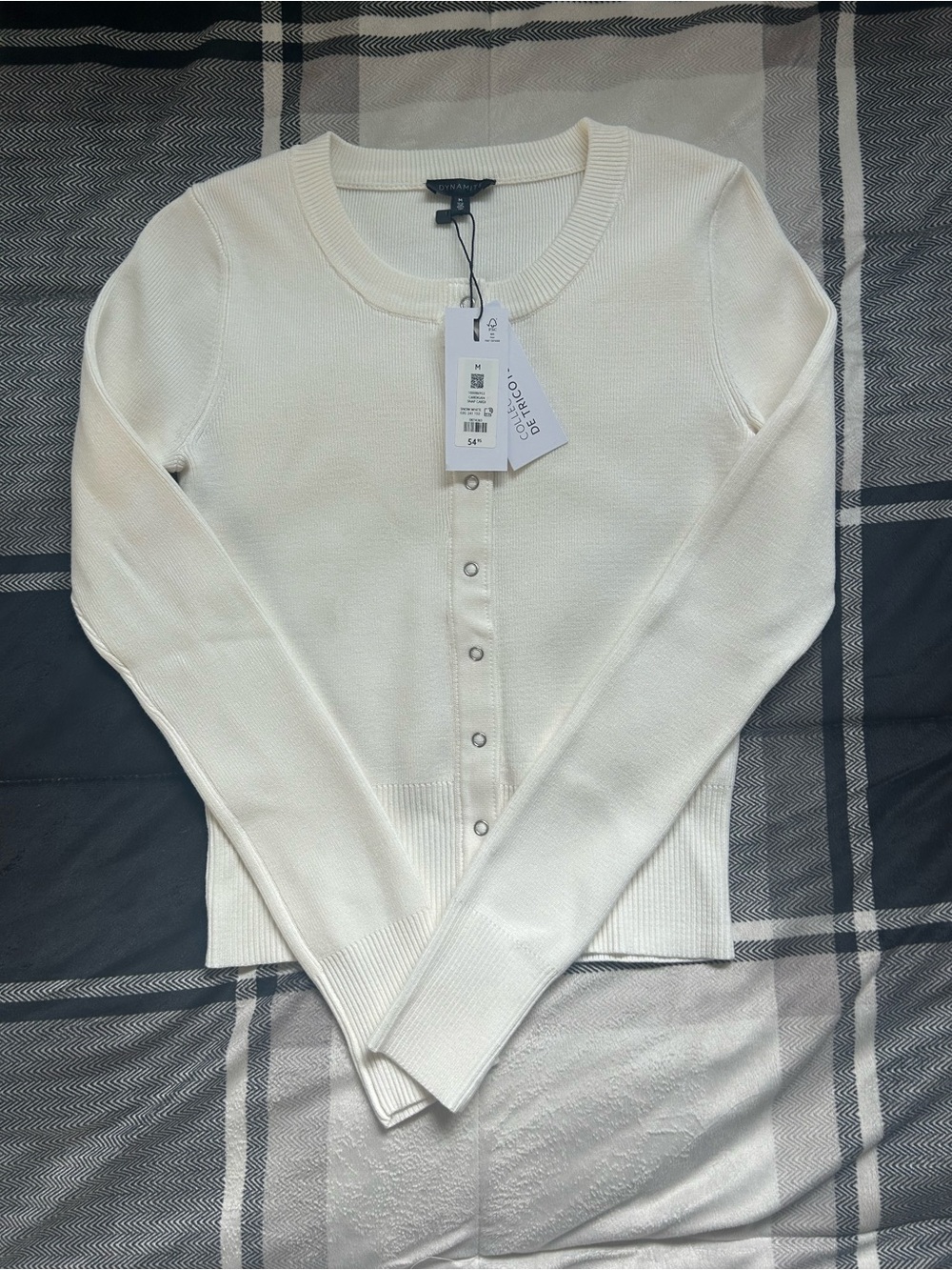 Women’s Medium Dynamite White Cardigan - NWT